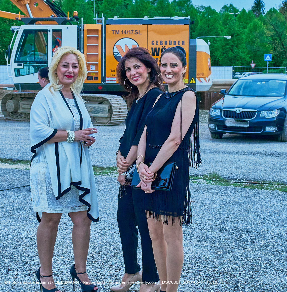 11. Mai 2017 - Grundsteinlegung für die LOGE und dem Kulturquadrat in Neuperlach